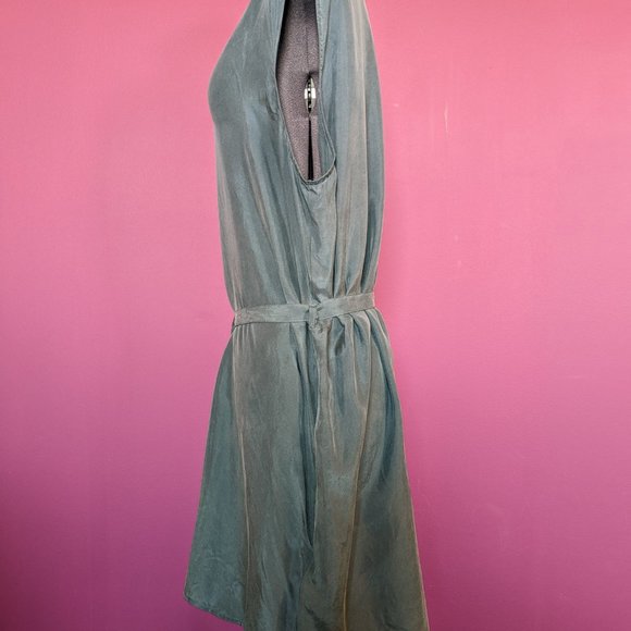 DIESEL Silk Tunic size Medium in Steel Grey - Picture 4 of 11